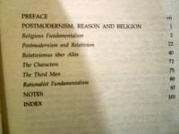 Postmodernism, reason and religion