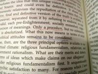Postmodernism, reason and religion