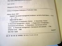 Dogbert's top secret management handbook