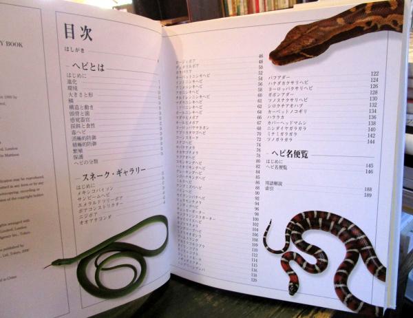 ヘビ大図鑑　緑書房 ヘビ大図鑑 : 驚くべきヘビの世界(クリス・マティソン 著 ; 千石正一