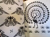 Traditional stencil designs from India