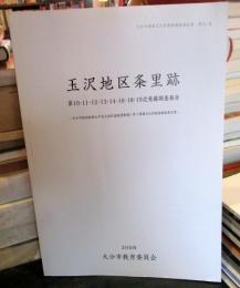 玉沢地区条里跡
第10・11・12・13・14・16・18・19次発掘調査報告
大分市植田新心中央土地区画整理事業に伴う埋蔵文化財掘調査報告書

第81集