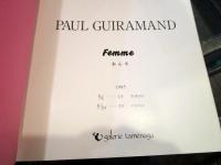 PAUL GUIRAMAND Femme おんな　1985　galerie tamenaga