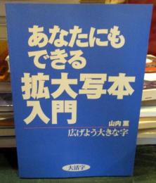 あなたにもできる拡大写本入門 : 広げよう大きな字