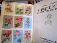 Redouté Roses Iron-on Transfer Patterns　　英語版  