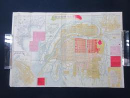 改良大阪明細全図　附堺奈良西京神戸兵庫市街図