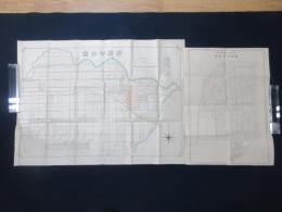 舊監獄署用地帯廣新市街図・帯廣町全図