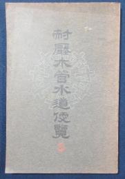 耐圧木管水道便覧