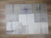 満洲　奉天城図作製原図及資料