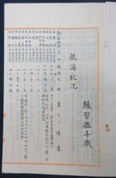 軍艦千歳一般状況