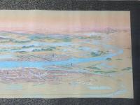 吉田初三郎原画　漢口攻略森永武雄閣下髙囑大別山及武漢三鎮戦蹟図