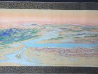 吉田初三郎原画　漢口攻略森永武雄閣下髙囑大別山及武漢三鎮戦蹟図