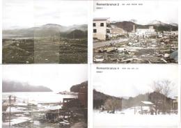 Remembrance　1「大槌」/2「田老 大船渡 陸前高田 鵜住居」/3「気仙沼 南三陸 女川 石巻 南相馬」/4「南相馬 飯舘 都路 川内」　4冊セット