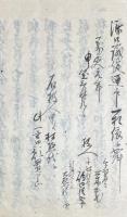 万延元年　武州崎玉戸ヶ崎村農民願書写　