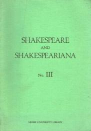 Shakespeare and Shakespeariana