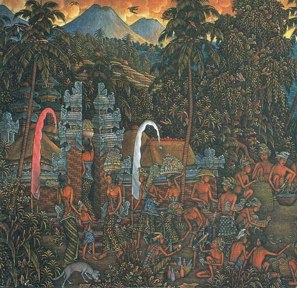神秘と絢爛のバリ島絵画 その展開と軌跡展