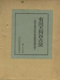 有田天狗谷古窯 白川天狗谷古窯址発掘調査報告書