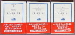 文化大革命十年史　上・中・下　全3巻揃