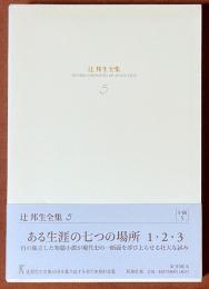 辻邦生全集　5-7　ある生涯の七つの場所　1-7　[小説5・6・7]　3冊セット