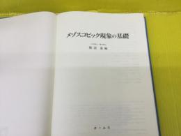 メゾスコピック現象の基礎