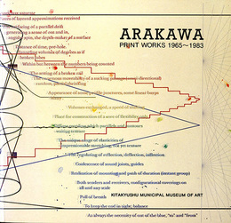 荒川修作全版画集　ARAKAWA PRINT WORKS 1965～1983