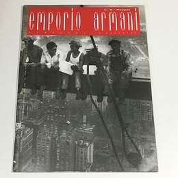 エンポリオ・アルマーニ・マガジン　Emporio Armani Semestrale Magazine No.6-People Settembre 1991-Febbraio 1992
