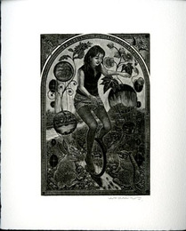 涌田利之蔵書票23