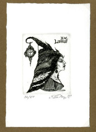 多賀新蔵書票28