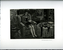 涌田利之蔵書票25