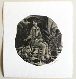 涌田利之蔵書票11