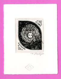 対比地光子蔵書票8