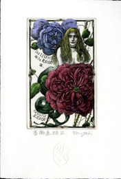 林由紀子蔵書票1C