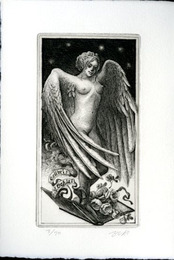 林由紀子蔵書票8