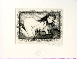 対比地光子蔵書票3