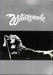 ホワイトスネイク ツアーパンフ　Whitesnake 1981