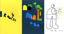 ヤン・コン コラージュ作品　烟???作品　YAN CONG