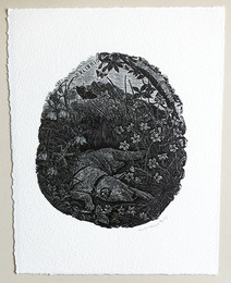 涌田利之蔵書票10