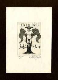 多賀新蔵書票15