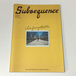 Subsequence Magazine Vol.2