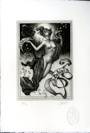 林由紀子蔵書票9