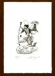 多賀新蔵書票23