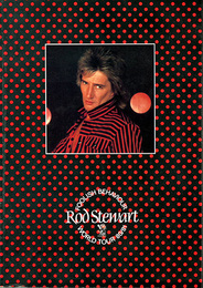ロッド・スチュアート ツアーパンフ　Rod Stewart FOOLISH BEHAVIOUR WORLD TOUR 80/81　