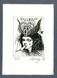 多賀新蔵書票27