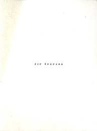 劉旭光（LIU XUGUANG）展カタログ