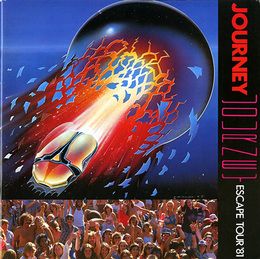 ジャーニー ツアーパンフ　JOURNEY ESCAPE TOUR 1981