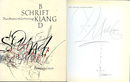 Schrift, Klang, Bild: The music of lettering