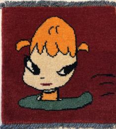 【新品】奈良美智 アフガン ラグ 小サイズ Yoshitomo Nara