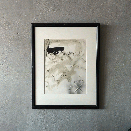 〈SIGNED〉Antoni Tapies アントニ・タピエス リトグラフ 額作品