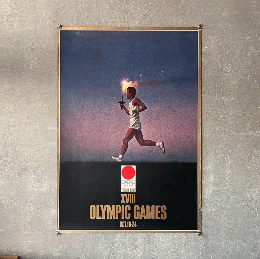 東京オリンピックポスター1964年 公式 第4号 聖火ランナー Olympic Games Tokyo Poster