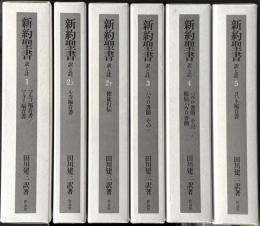 新約聖書　訳と註　全8冊のうち6冊　（6.公同書簡/ヘブライ書、7.ヨハネの黙示録の2冊欠）